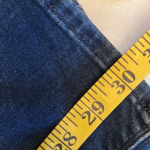 Hudson Jeans Collin Mid-Rise Skinny Jeans- Sea Floor - Size 32- NWT - Picture 10 of 11